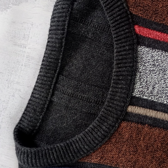 Vintage 90s Dad/Granpa Sweater Coogi Style SAMPLE - Picture 7 of 7